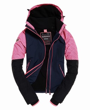 Superdry Arctic Impact SD-Windcheater Női Kabát Rózsaszín | OFPLH8031